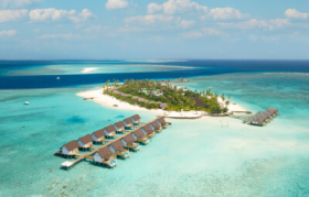 Aerial View of Fushifaru Maldives Boutique Resort