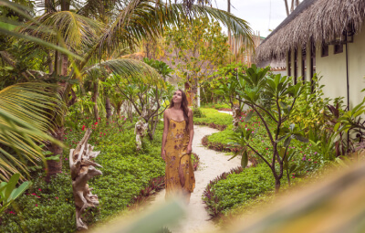 Portrait of women at Fushifaru Maldives Resort