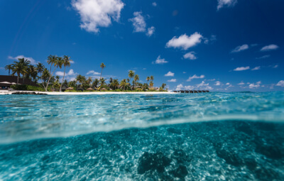 Island View from the ocean