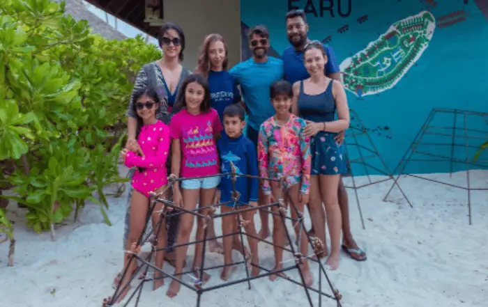 Fushifaru Maldives Promising Coral Propagation Project