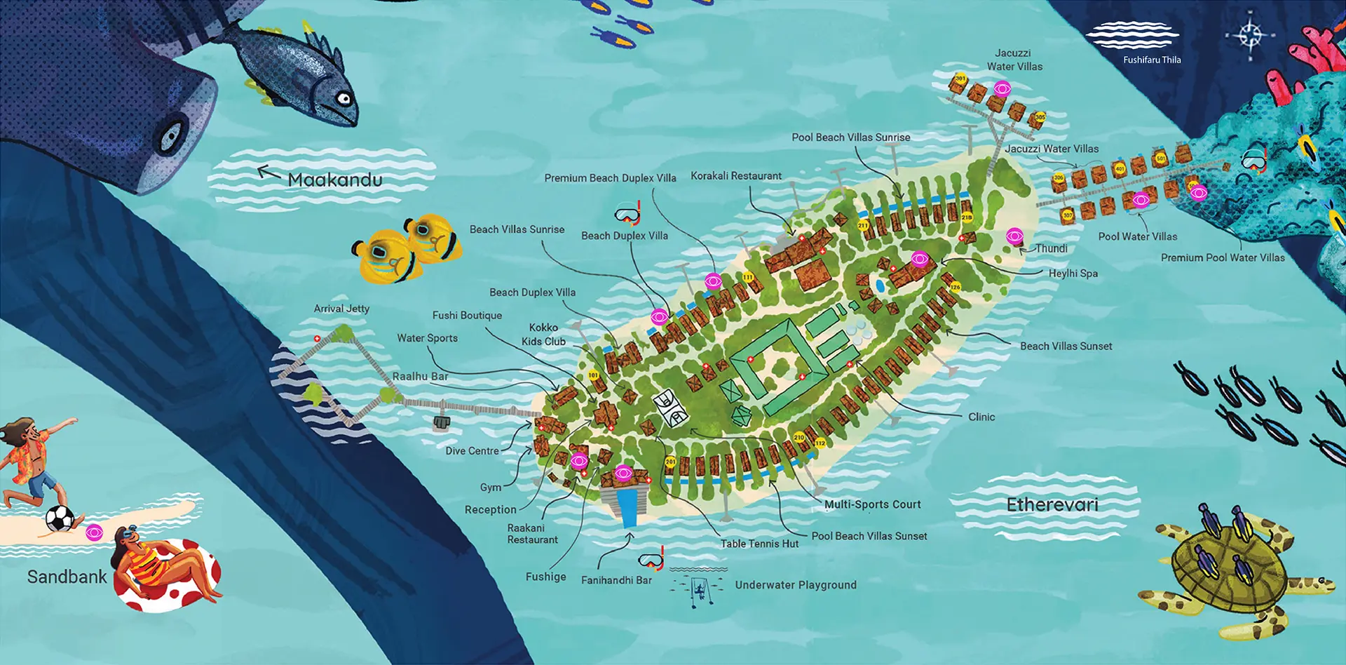 Fushifaru Map